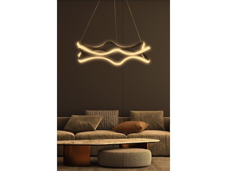 OPVIQ LED luster Jades Black Yellow Light