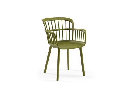 HANAH HOME Set 2 stolice Eva P Khaki