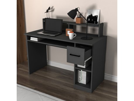 HANAH HOME Radni sto Eslem Anthracite