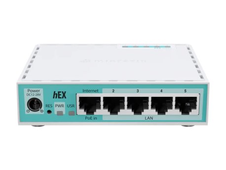 MIKROTIK E50UG hEX ruter sa 5 x Gigabit LAN / WAN portova 10/100/1000Mb/s + USB (Storage), ARM 64bit