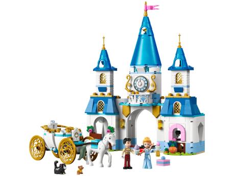 LEGO 43275 Pepeljugin zamak i kočija sa konjima
