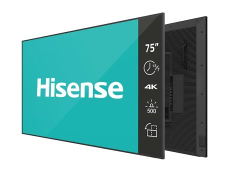 Hisense 75GM50D 4K UHD 500 nita Digital Signage Display - 18/7 Operation