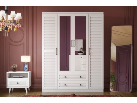 HANAH HOME Ormar Nil 802 White