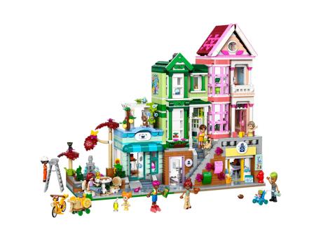 LEGO 42670 Stanovi i prodavnice Medenog Grada