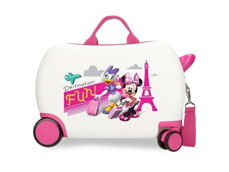 MINNIE ABS Kofer za decu 45 cm ENJOY THE DAY beli