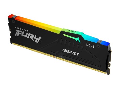 KINGSTON DDR5, 16GB, 6.000MHz, FURY Beast Black RGB EXPO (KF560C30BBEA-16)