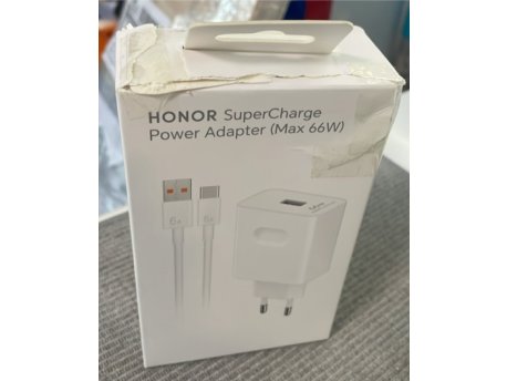 HONOR Zidni punjač SuperCharge Power Adapter/66W/bela (Outlet)