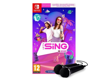 PLAION Switch Let's Sing 2025 - Double Mic Bundle
