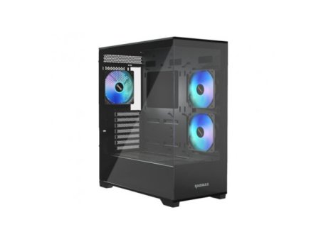RAIDMAX Infinita i801 Glass 3 x ARGB Crno midi kuciste