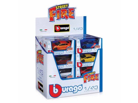 DEXY CO BURAGO STREET FIRE ASST 1/43