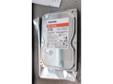 TOSHIBA 2TB HDWD320UZSVA P300 SATA3 256MB 7200rpm OUTLET
