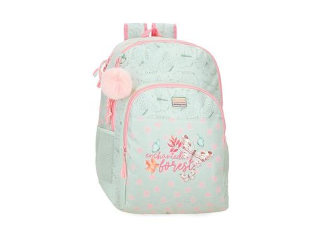 MOVOM Ranac 46 cm ENCHANTED FOREST mint