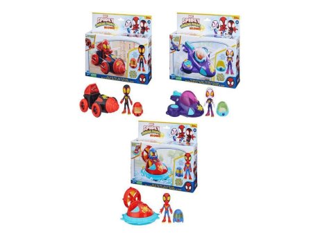 DEXY CO SPIDERMAN AMAZING FRIENDS WEBSPINNER VOZILO ASST
