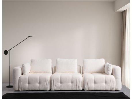 Atelier del Sofa Amaris 3 Seater White sofa sa 3 sedišta