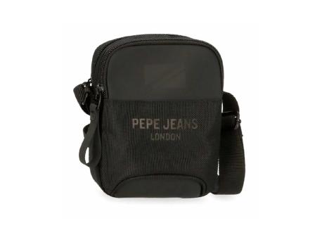 Pepe Jeans Muška torbica 16cm sa dve pregrade Bromley black 70651