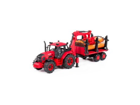 Polesie Traktor za drva sa mehaničkom rukom za decu Belarus