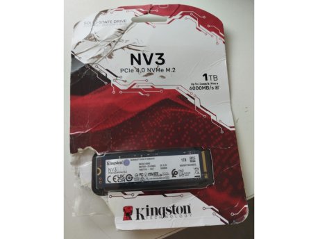 KINGSTON 1TB M.2 2280 NVMe SNV3S/1000G series NV3 SSD OUTLET