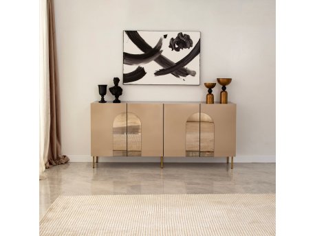 HANAH HOME Komoda Rome Bronze Gold