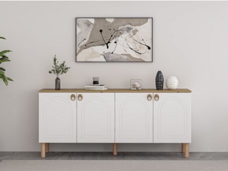 HANAH HOME Komoda Lotus White