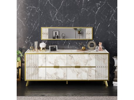 HANAH HOME Komoda Frida White