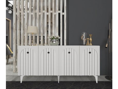 HANAH HOME Komoda Breda White