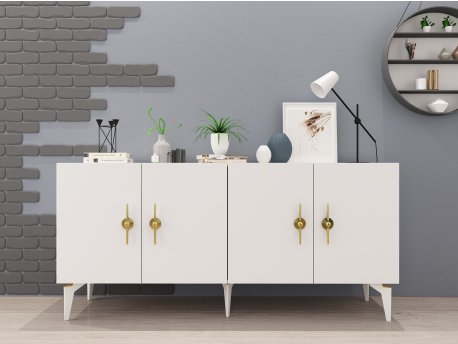 HANAH HOME Komoda Zenit White