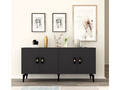 HANAH HOME Komoda Plus Anthracite