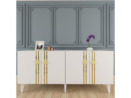 HANAH HOME Komoda Bahar KB150 White