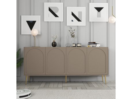 HANAH HOME Komoda Lyon 80 Atlas Gold