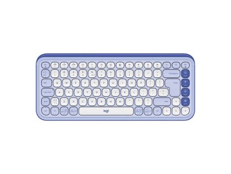 LOGITECH POP Icon Keys Ljubičasta Kompaktna bežična tastatura