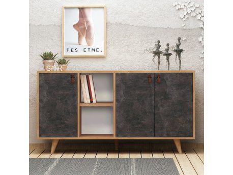 HANAH HOME Komoda Planky