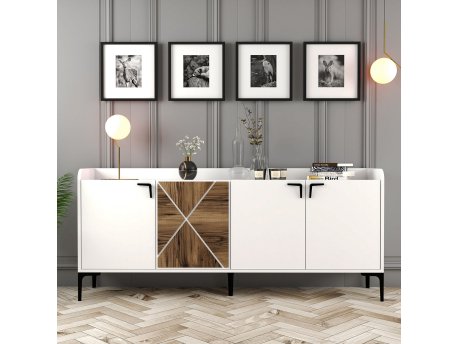 HANAH HOME Komoda Venedik White