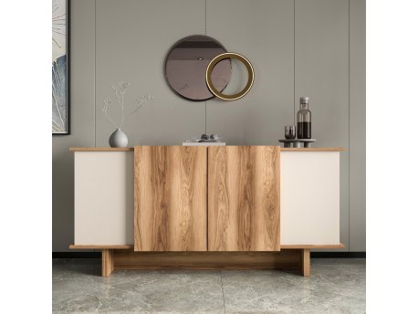 HANAH HOME Komoda Diana Sand Walnut