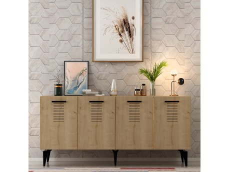 HANAH HOME Komoda Asimo Sapphire Oak
