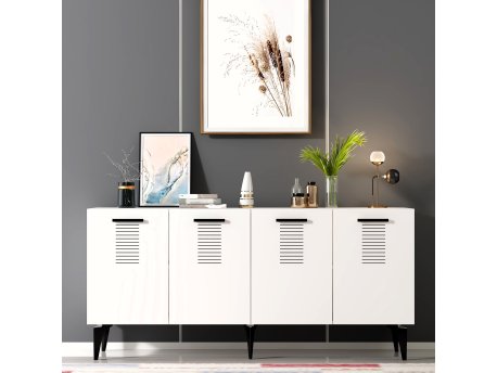 HANAH HOME Komoda Asimo White