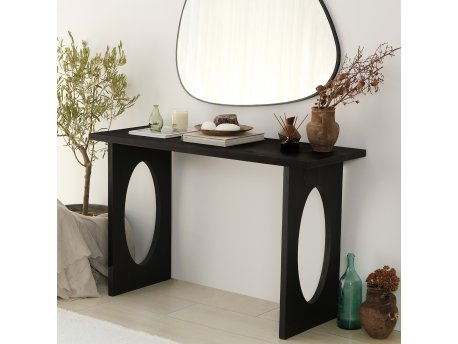 HANAH HOME Polica Abyssus Anthracite