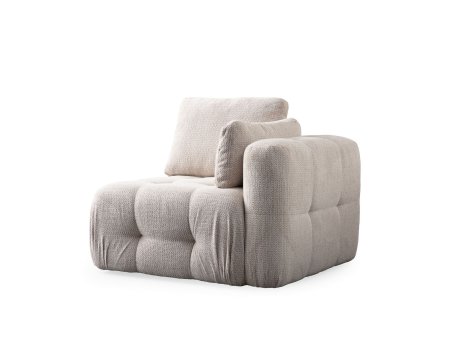 Atelier del Sofa Amaris 1R Beige 1-Seat Sofa