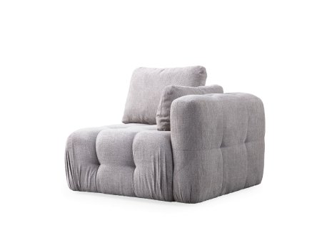 Atelier del Sofa Amaris 1R Light Grey 1-Seat Sofa