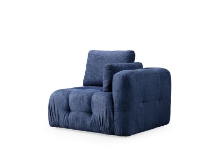 Atelier del Sofa Amaris 1R Navy Blue 1-Seat Sofa