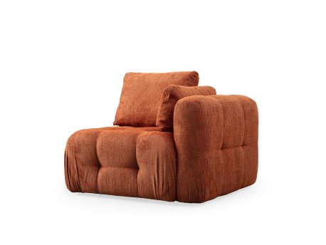 Atelier del Sofa Amaris 1R Orange 1-Seat Sofa