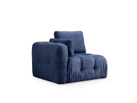 Atelier del Sofa Amaris L1 Navy Blue 1-Seat Sofa