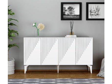 HANAH HOME Komoda Draw White