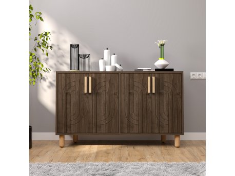 HANAH HOME Komoda Rodney Walnut