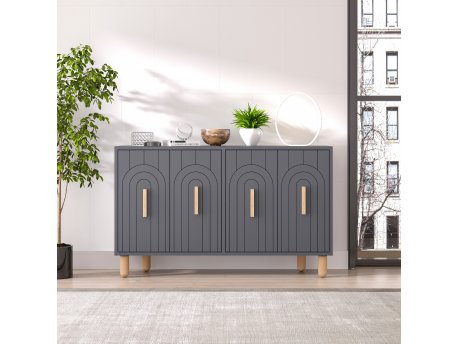 HANAH HOME Komoda Tiger Anthracite