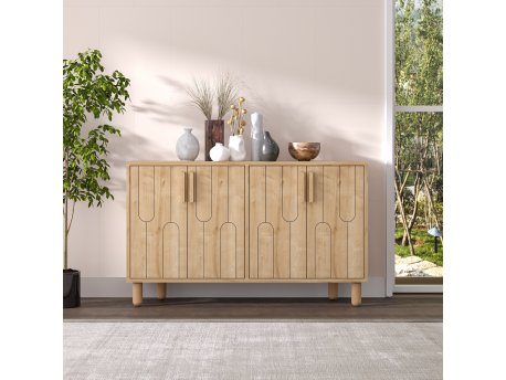 HANAH HOME Komoda Vincent Saphire Oak