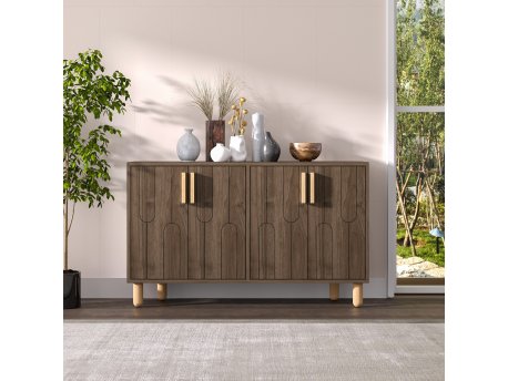 HANAH HOME Komoda Vincent Walnut
