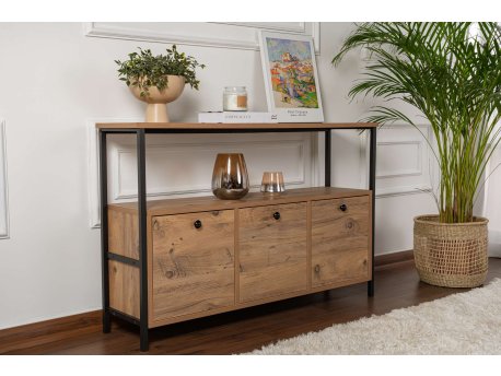 HANAH HOME Komoda Solace Atlantic Pine Black