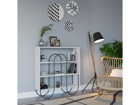 HANAH HOME Polica Norfolk Console White