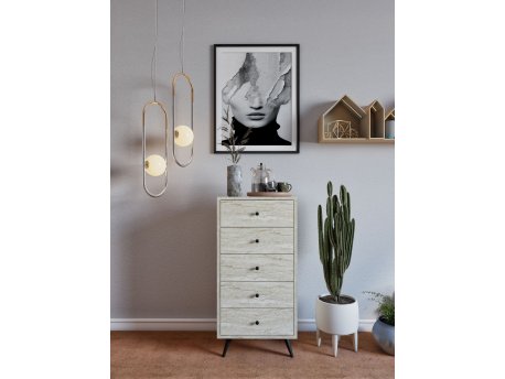 HANAH HOME Komoda Frenzu Travertine