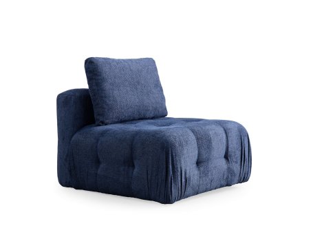 Atelier del Sofa Amaris O1 Navy Blue 1-Seat Sofa